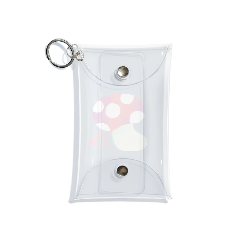 studio LeafのDOKU KINOKO Mini Clear Multipurpose Case