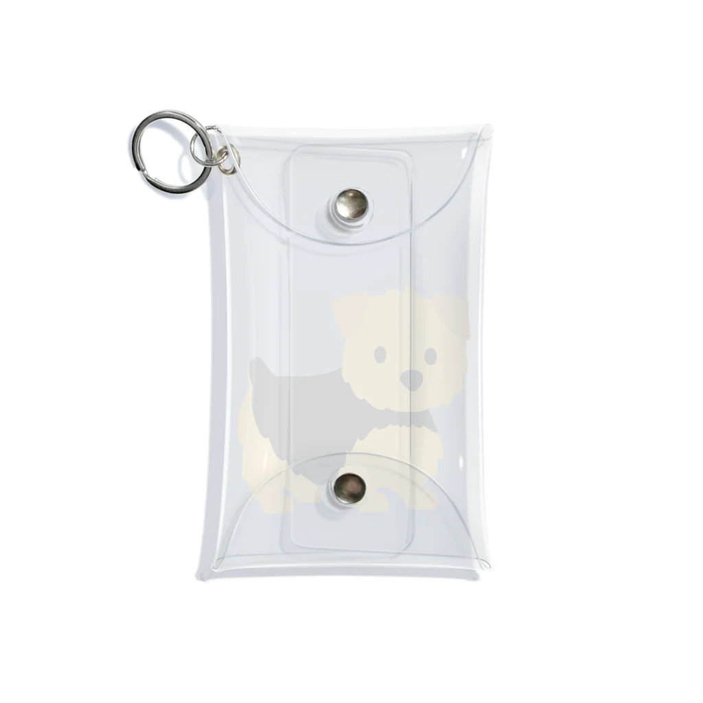 TOMOS-dogのnorfolkterrier（ブラタン） Mini Clear Multipurpose Case