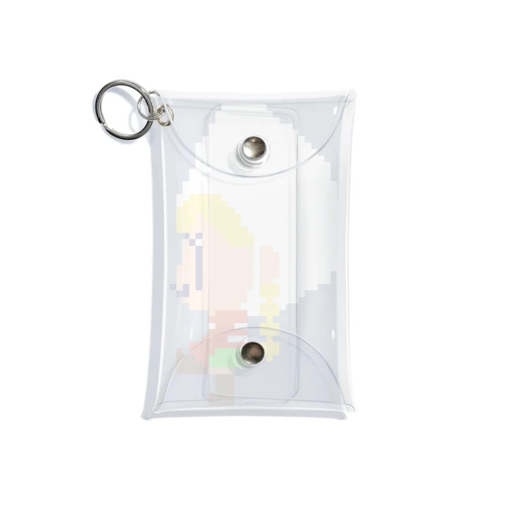 物販店のでんネちゃんdot(てくてく） Mini Clear Multipurpose Case