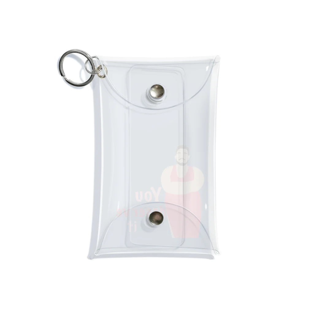 RainbowTokyoのYou deserve it Mini Clear Multipurpose Case