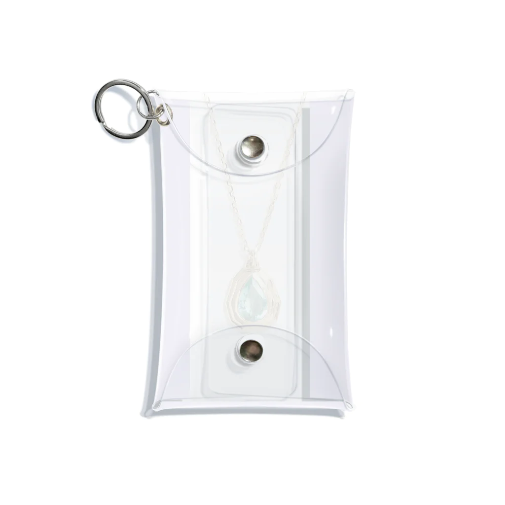 HemavatiJewelryのEmerald Necklace Mini Clear Multipurpose Case