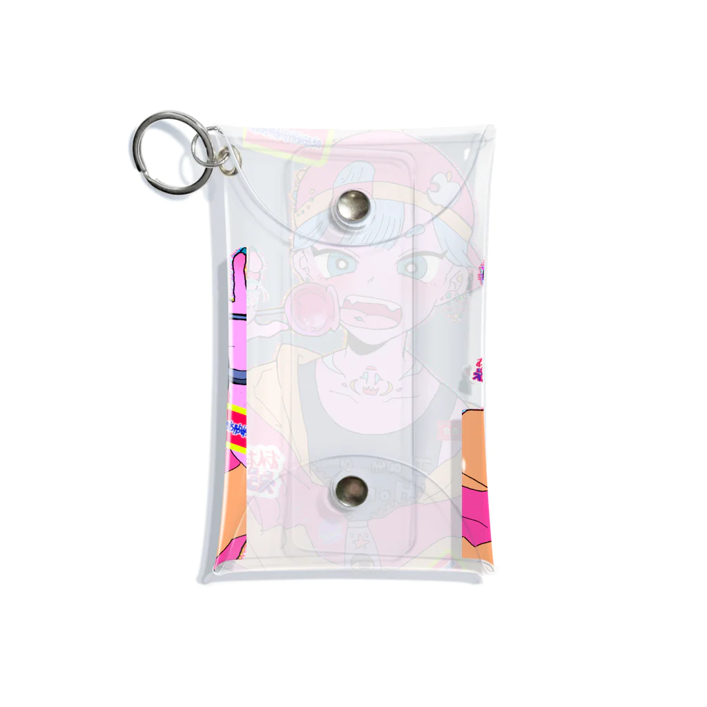 kikimaiiのあめちゃん Mini Clear Multipurpose Case