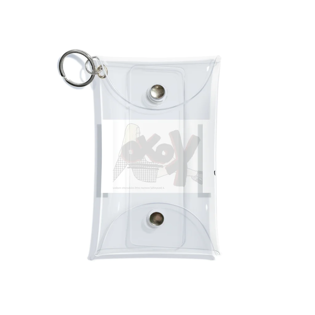 REMEMBERSのXoxo  Mini Clear Multipurpose Case