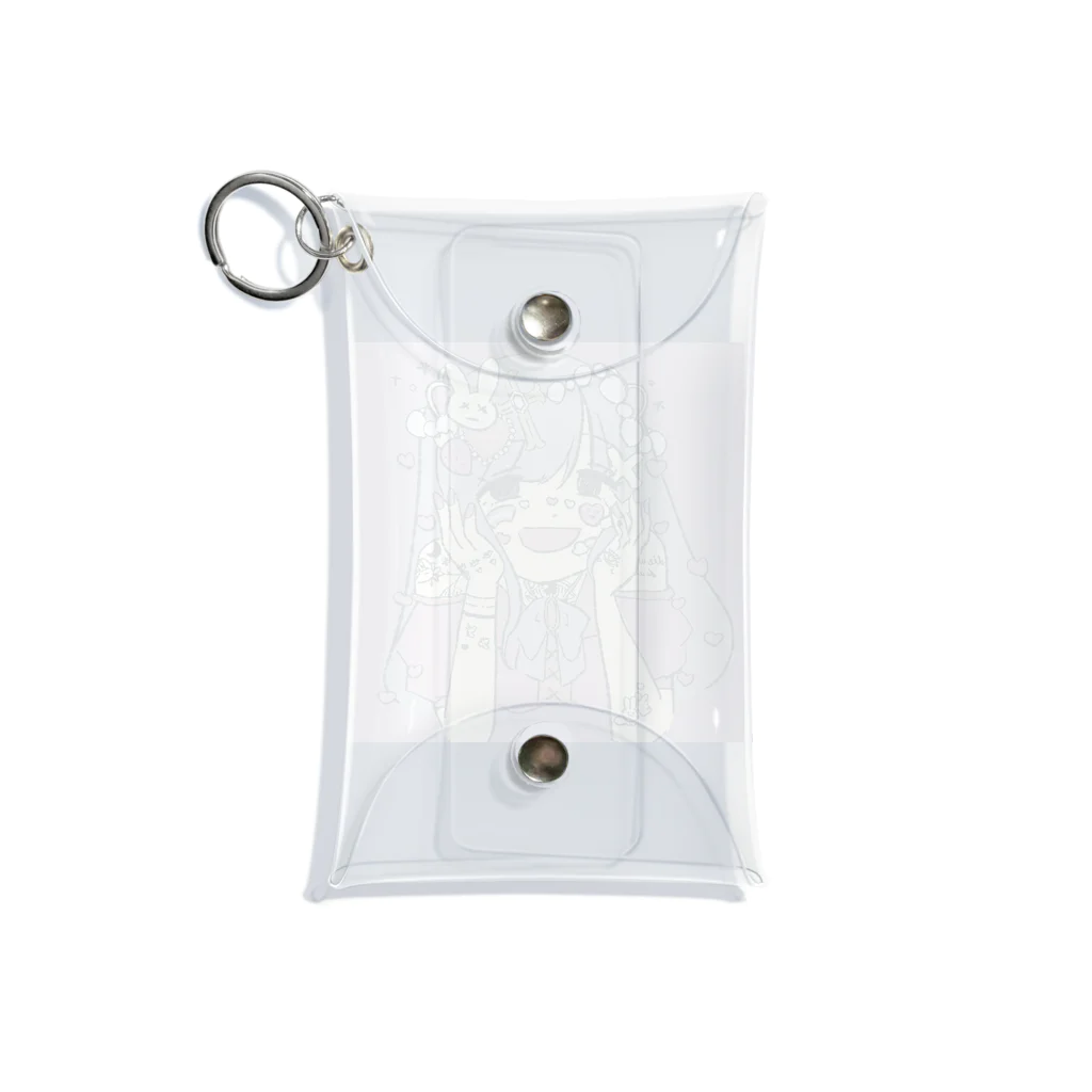 式部チャンの女の子002 Mini Clear Multipurpose Case