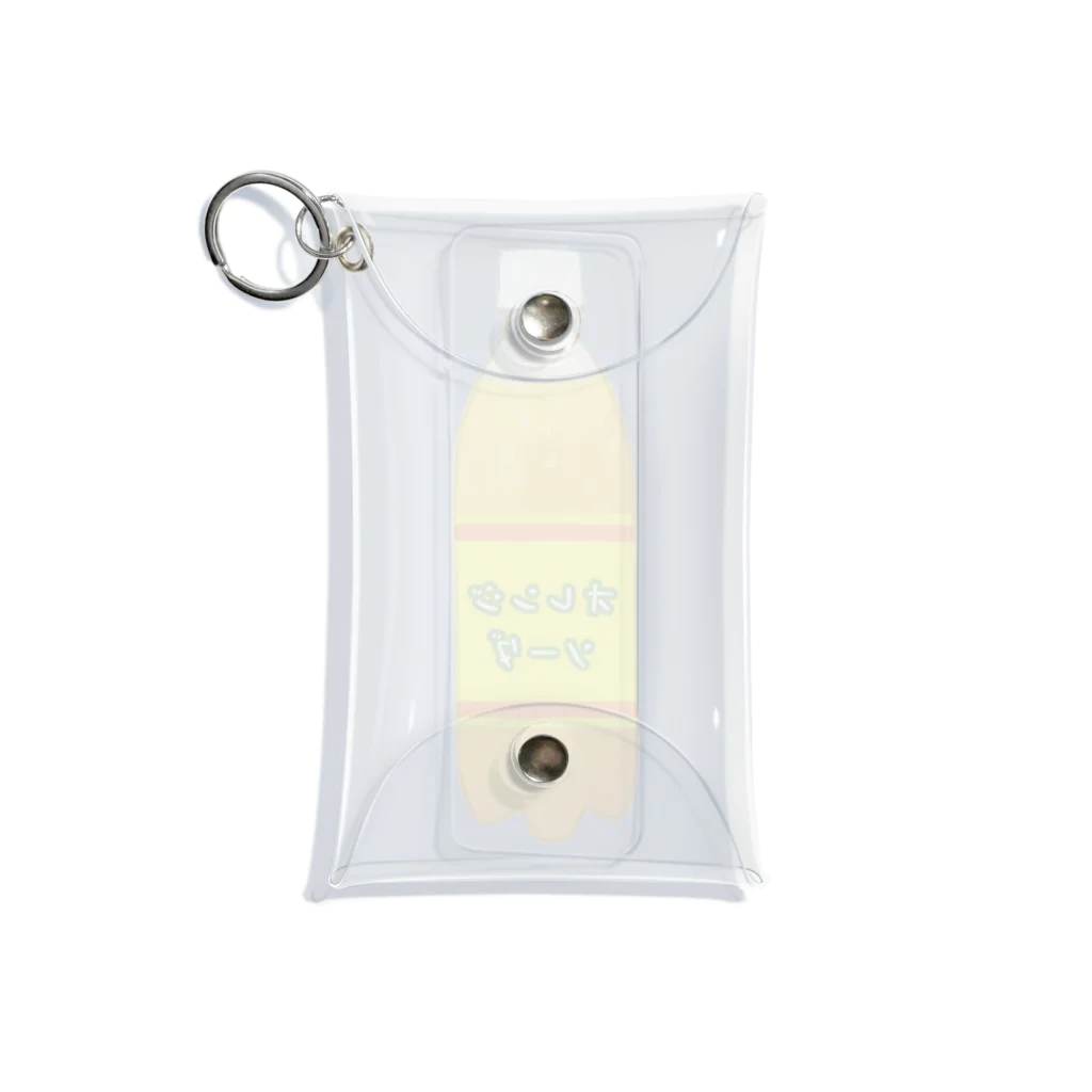 脂身通信Ｚのオレンジソーダ_220707 Mini Clear Multipurpose Case