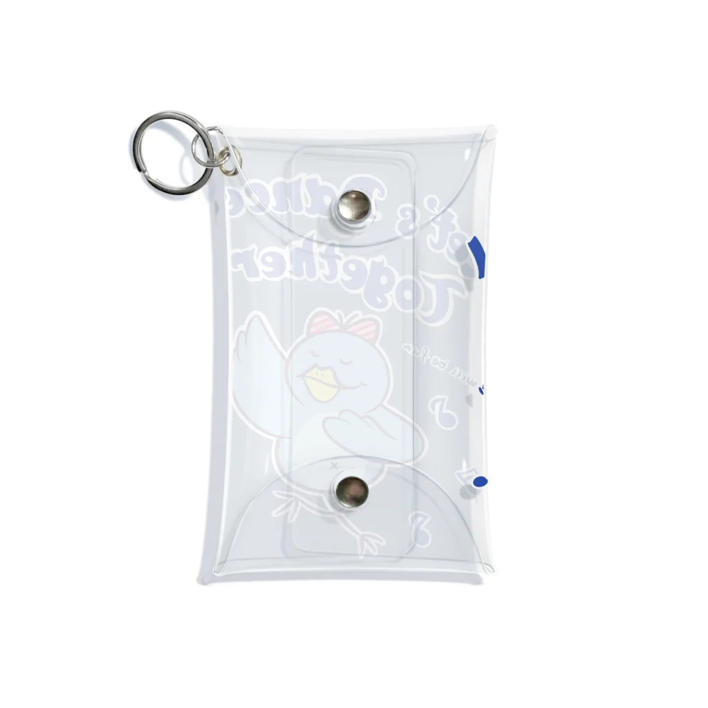  Millefy's shopのLet’s Dance Together Mini Clear Multipurpose Case