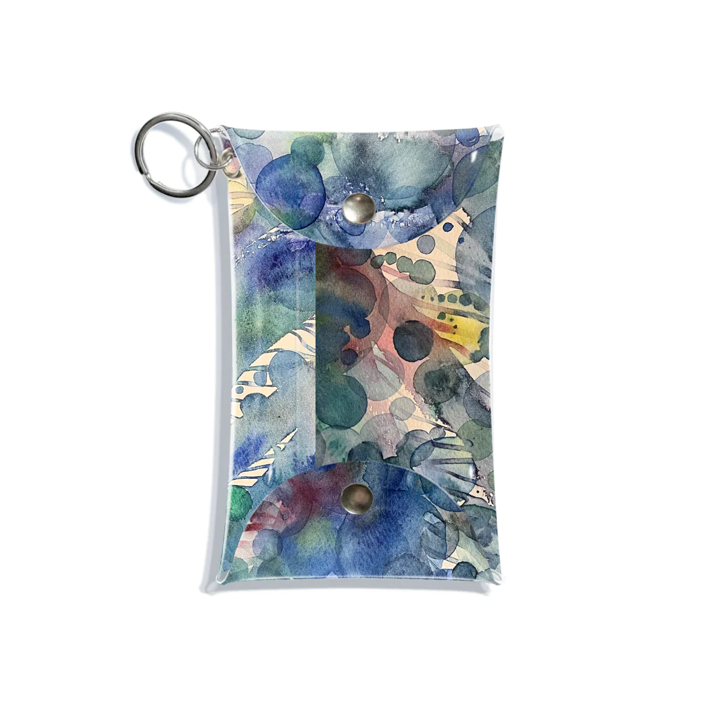 AIKO-COTSUBAKIの水脈 Mini Clear Multipurpose Case