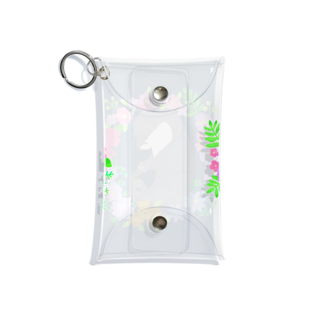 羊毛フェルトのMOFFU.（もっふ）のカワウソの美ら（ちゅら）ちゃん Mini Clear Multipurpose Case