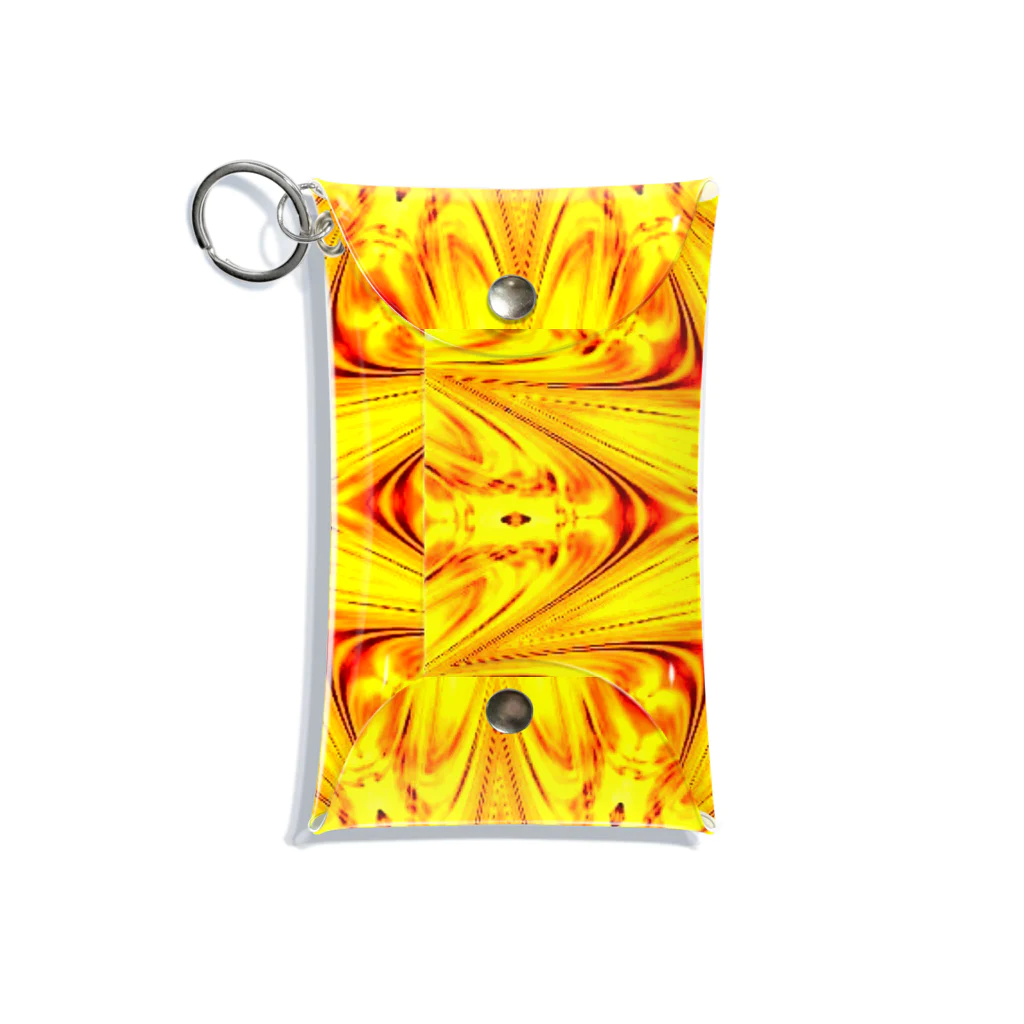 Anna’s galleryのSunflower Mini Clear Multipurpose Case