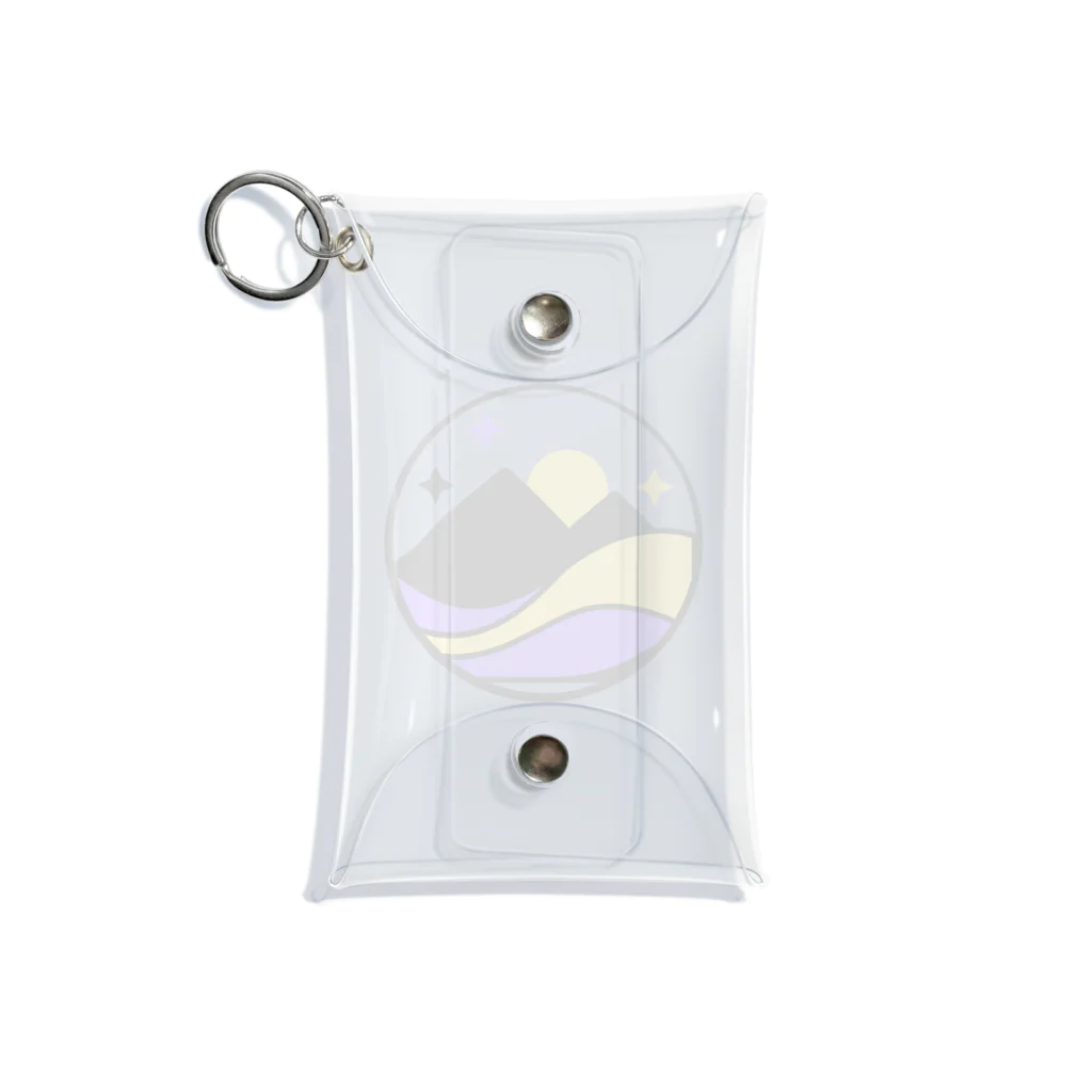 Welcome to my prrr shopのノンバイナリーグッズ by aoi Mini Clear Multipurpose Case