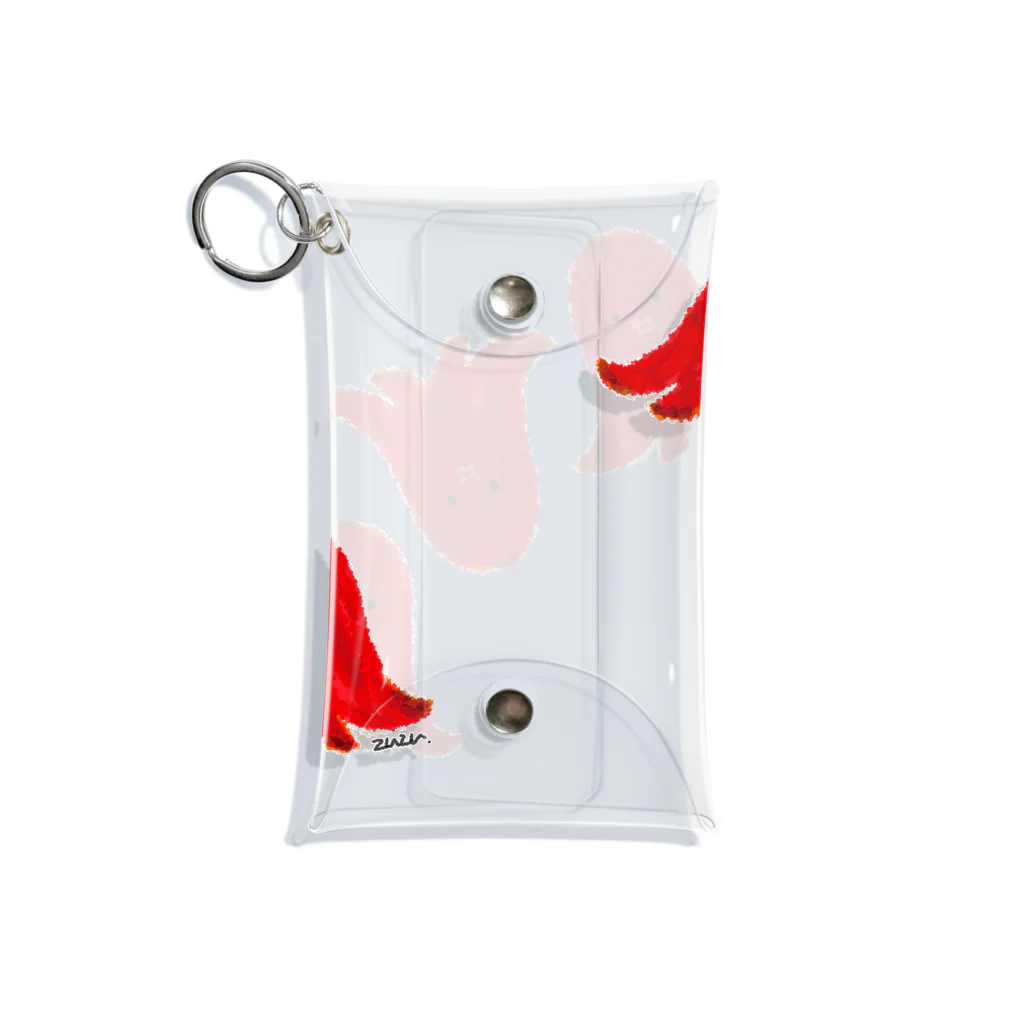 suisuiのたこさんウィンナー Mini Clear Multipurpose Case