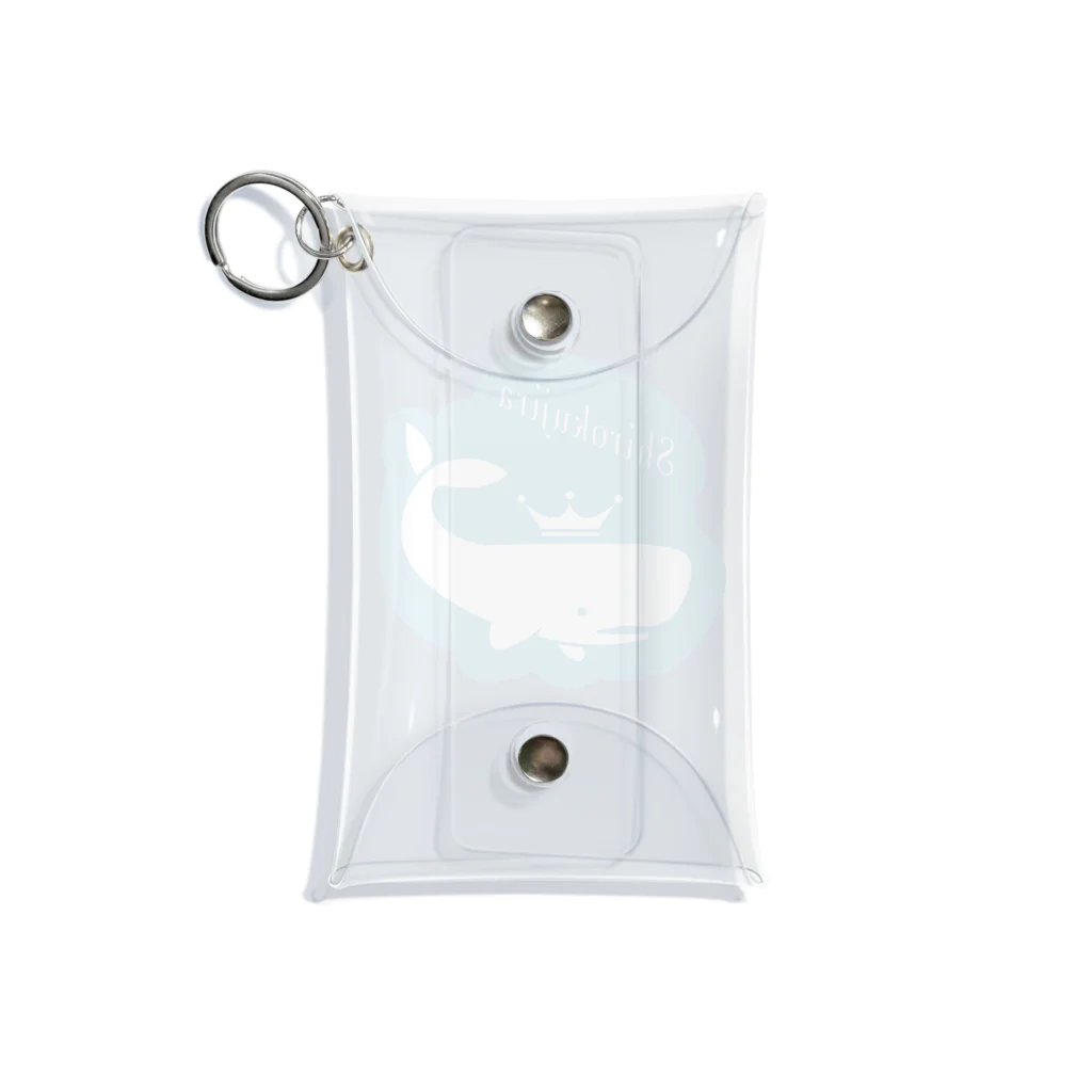 シロクジラのお店のシロクジラ Mini Clear Multipurpose Case