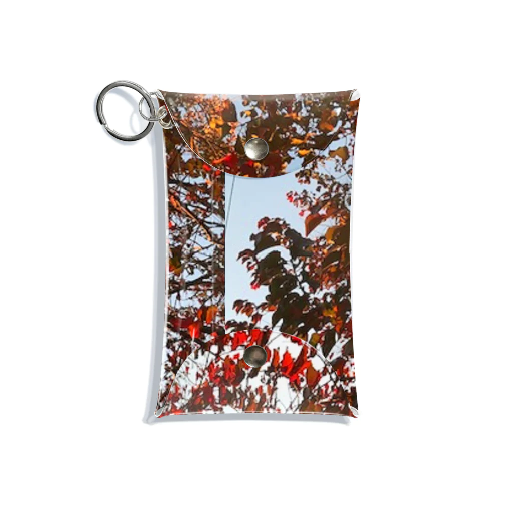 空屋　sorayakusakaの201910181619002　桜の紅葉 Mini Clear Multipurpose Case