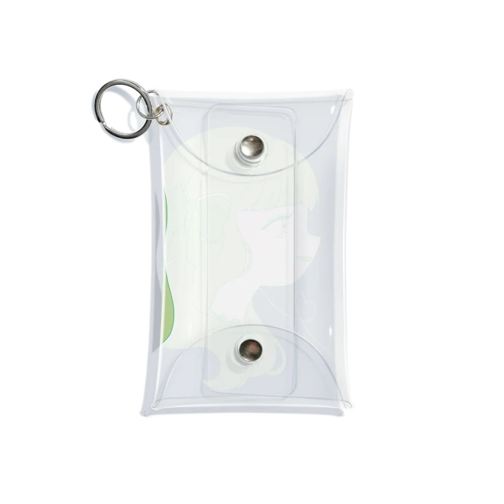 ∞lette OFFICIAL STOREの小鳥わたげ Mini Clear Multipurpose Case