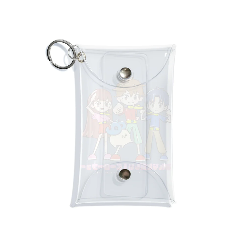 めいぷるはあとのみんなと楽しい！ヒーローショー決めポーズ Mini Clear Multipurpose Case