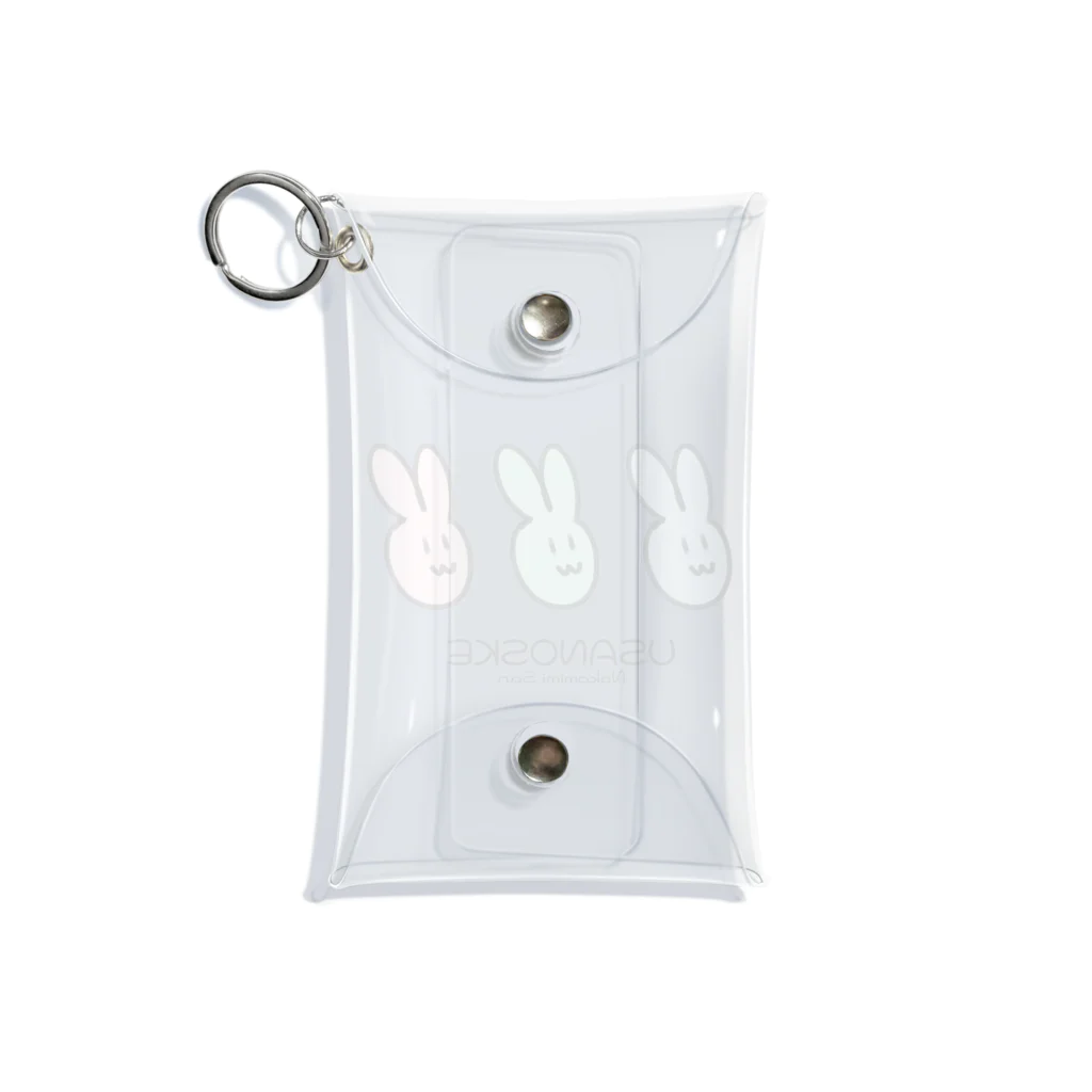 ねこみみさんのうさのすけシリーズ Mini Clear Multipurpose Case