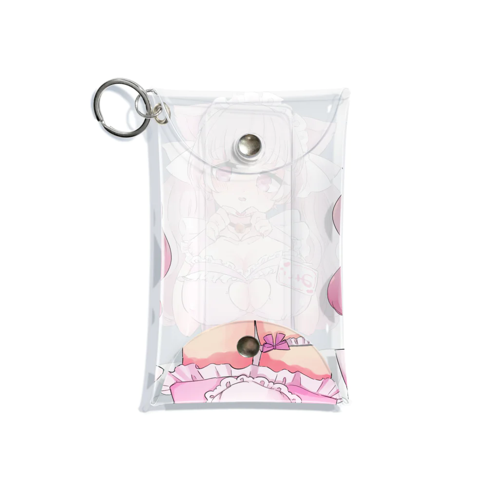 みぃのこんかふぇのみぃ Mini Clear Multipurpose Case