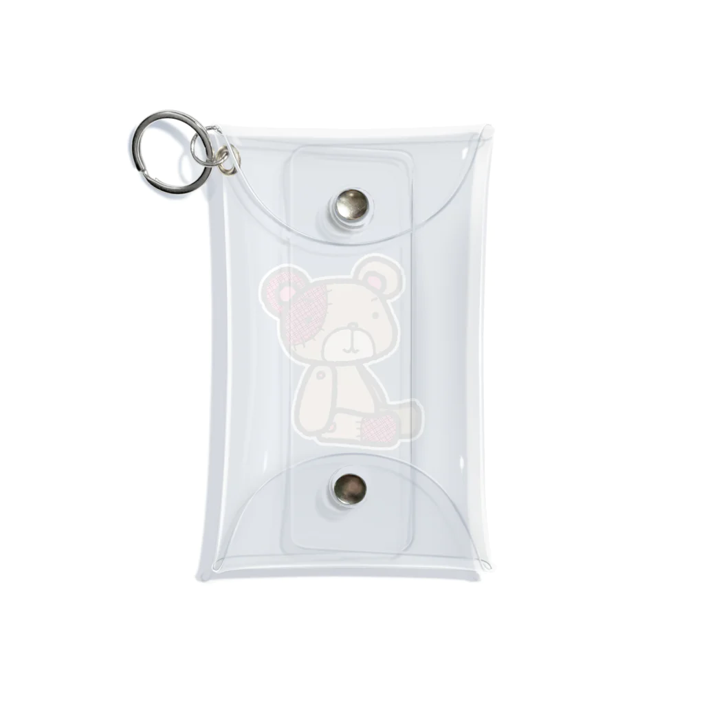 ゆるれあの「ぬ」ぬいぐるみ Mini Clear Multipurpose Case