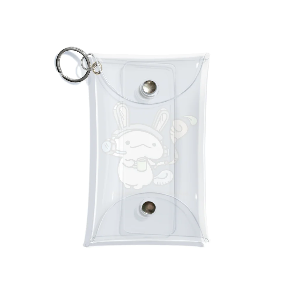 itsuto-こねこしょうしょうめんへらの「うさぎヒロ」2023 Mini Clear Multipurpose Case