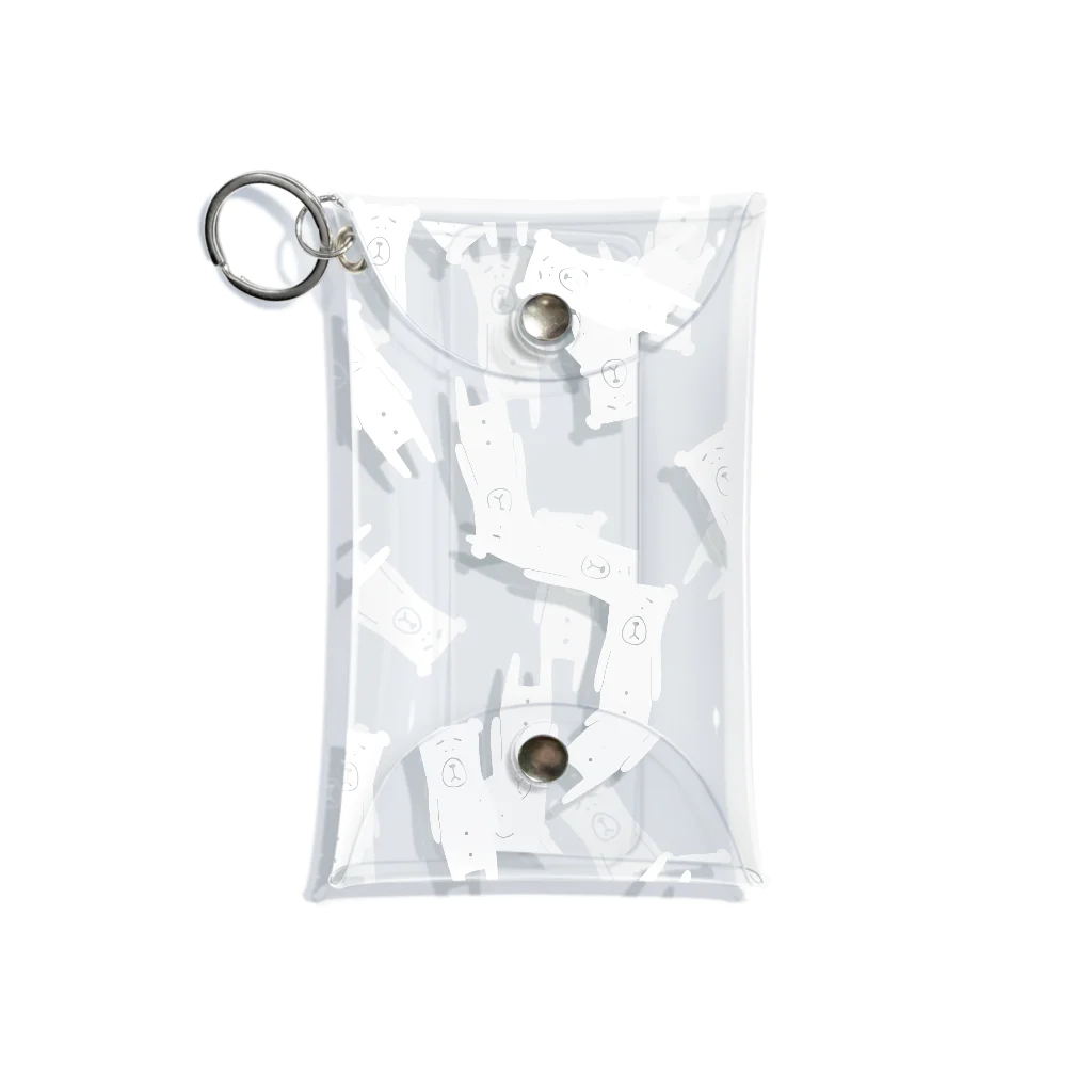 N's  work..のくまおさんミニケース Mini Clear Multipurpose Case