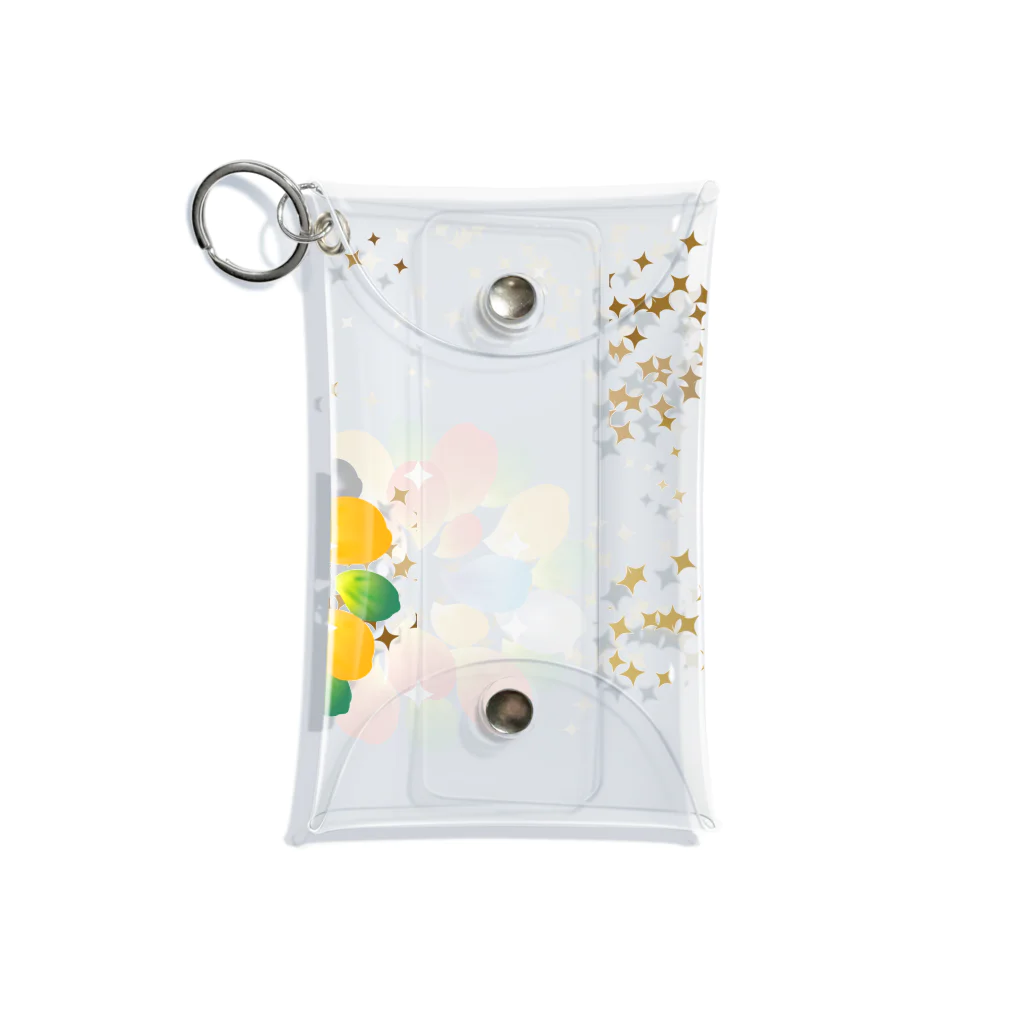 マヤイロストアのマヤイロ 5色 Flower Mini Clear Multipurpose Case