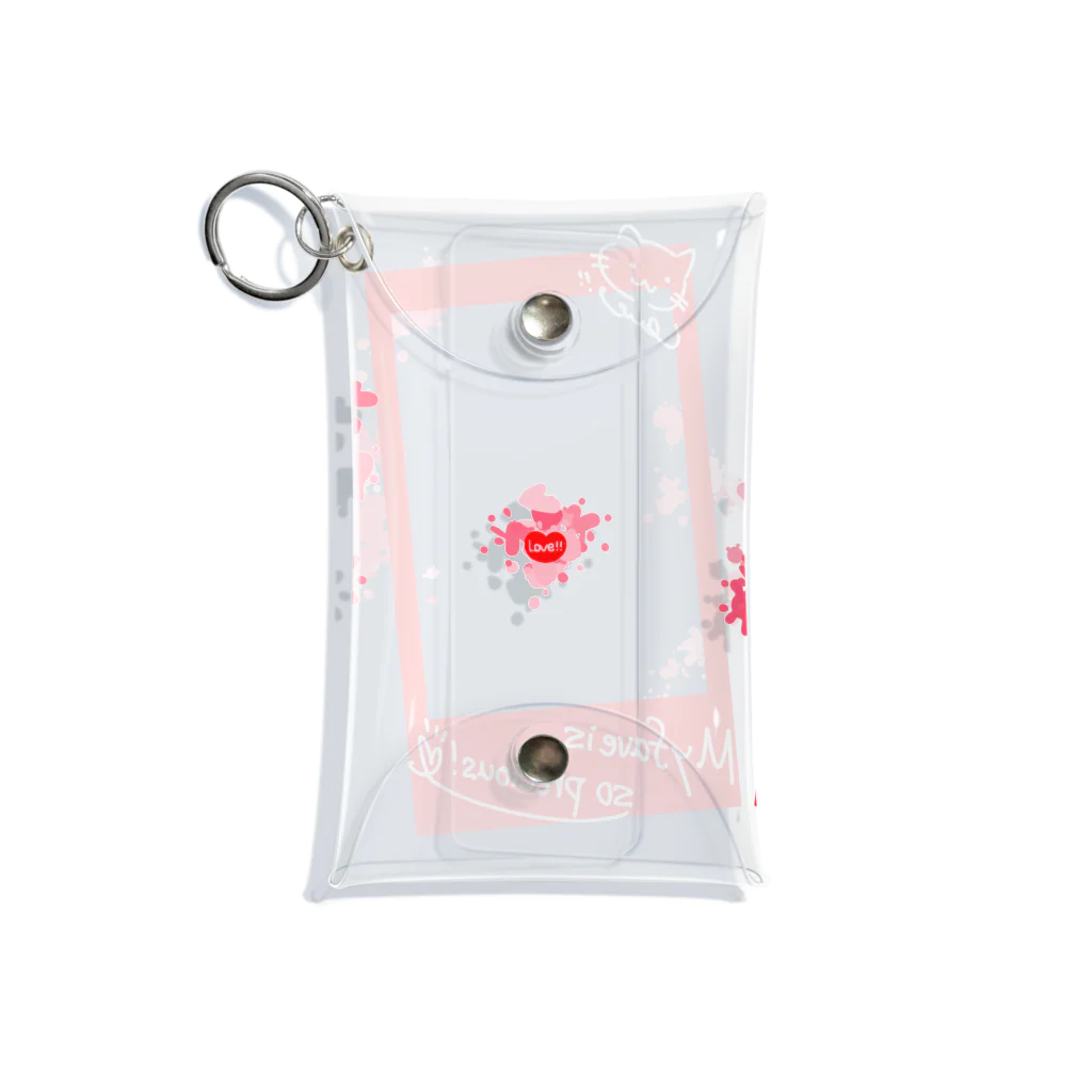 もぐもぐちゃっぴーの推しが尊い！ポラロイド風 Mini Clear Multipurpose Case