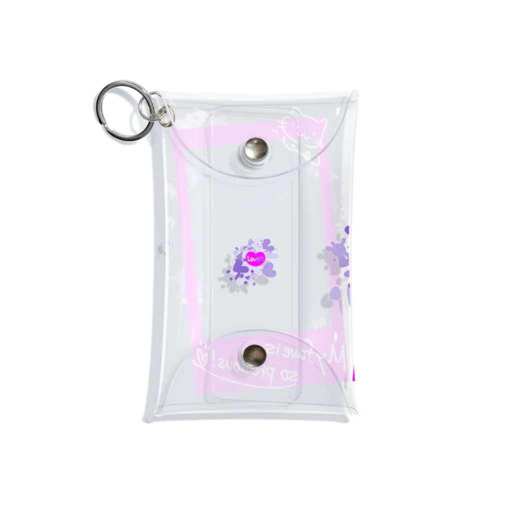 もぐもぐちゃっぴーの推しが尊い！ポラロイド風 Mini Clear Multipurpose Case