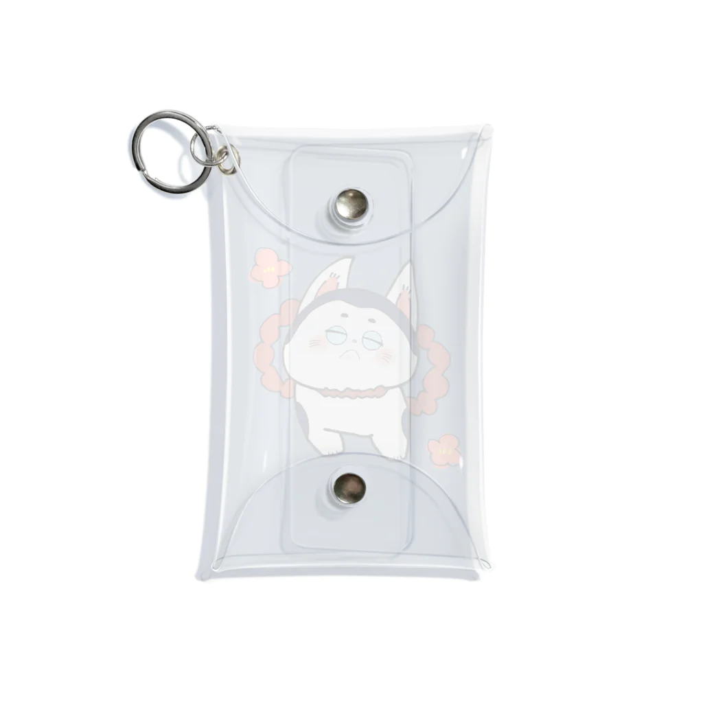 天晴花衣のいぬはりこくん(ふん) Mini Clear Multipurpose Case