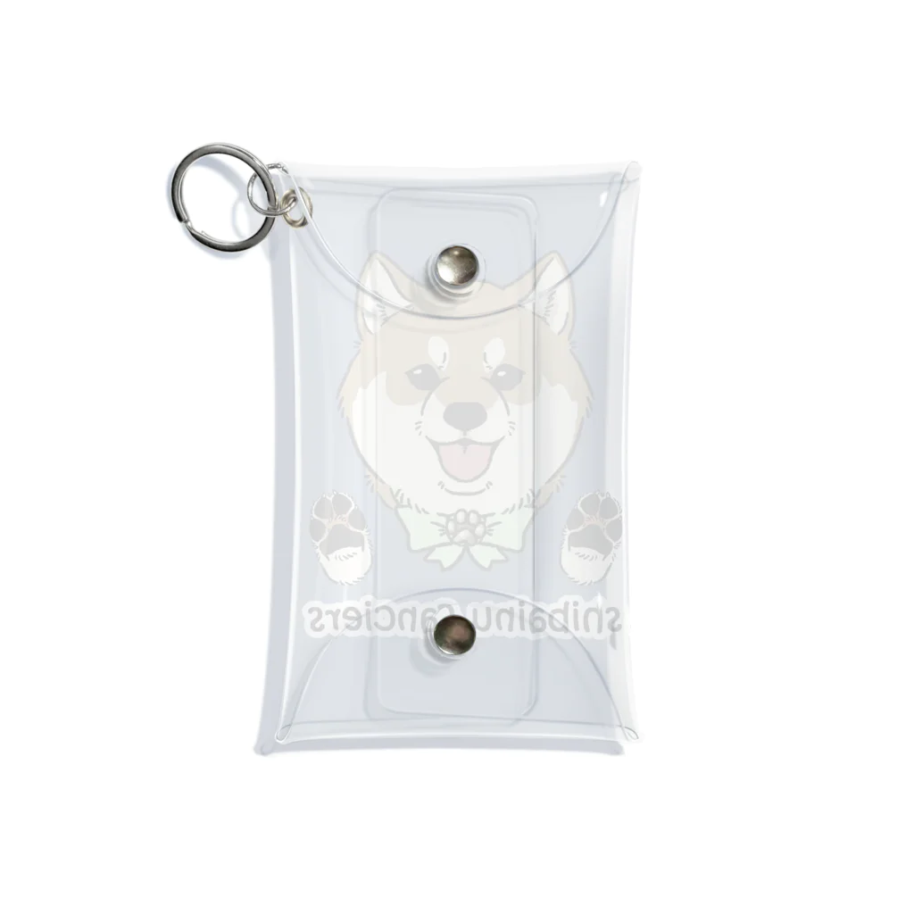 豆つぶのshiba-inu fanciers(赤柴) Mini Clear Multipurpose Case