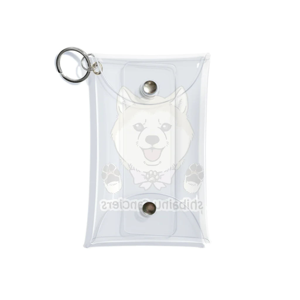 豆つぶのshiba-inu fanciers(シニア柴) Mini Clear Multipurpose Case