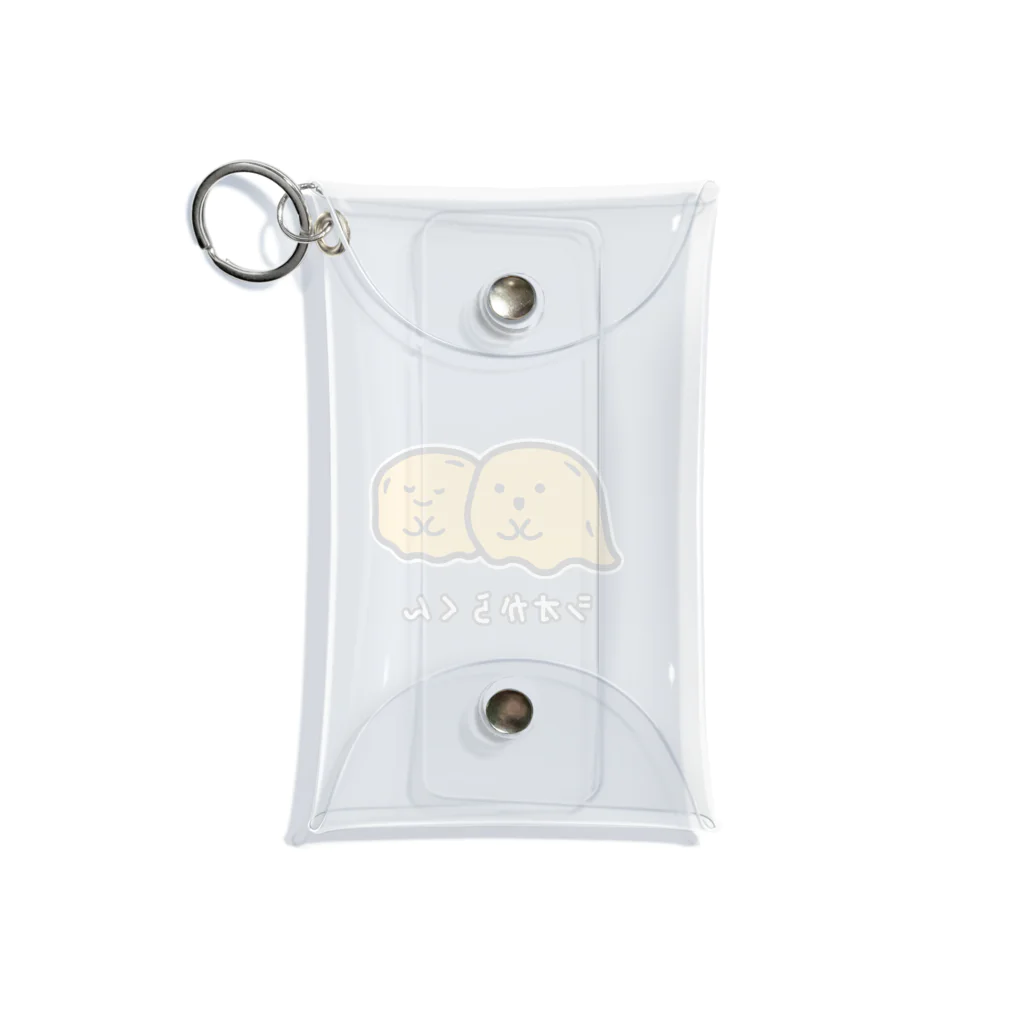 SS SHOP 【SOVL GOODS】のシオからくん Mini Clear Multipurpose Case