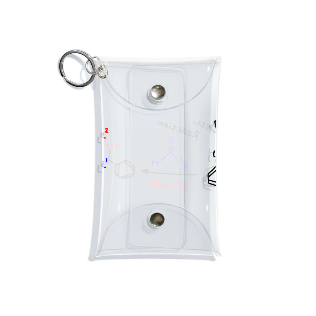 Rakugaki SanのBetti reaction Mini Clear Multipurpose Case