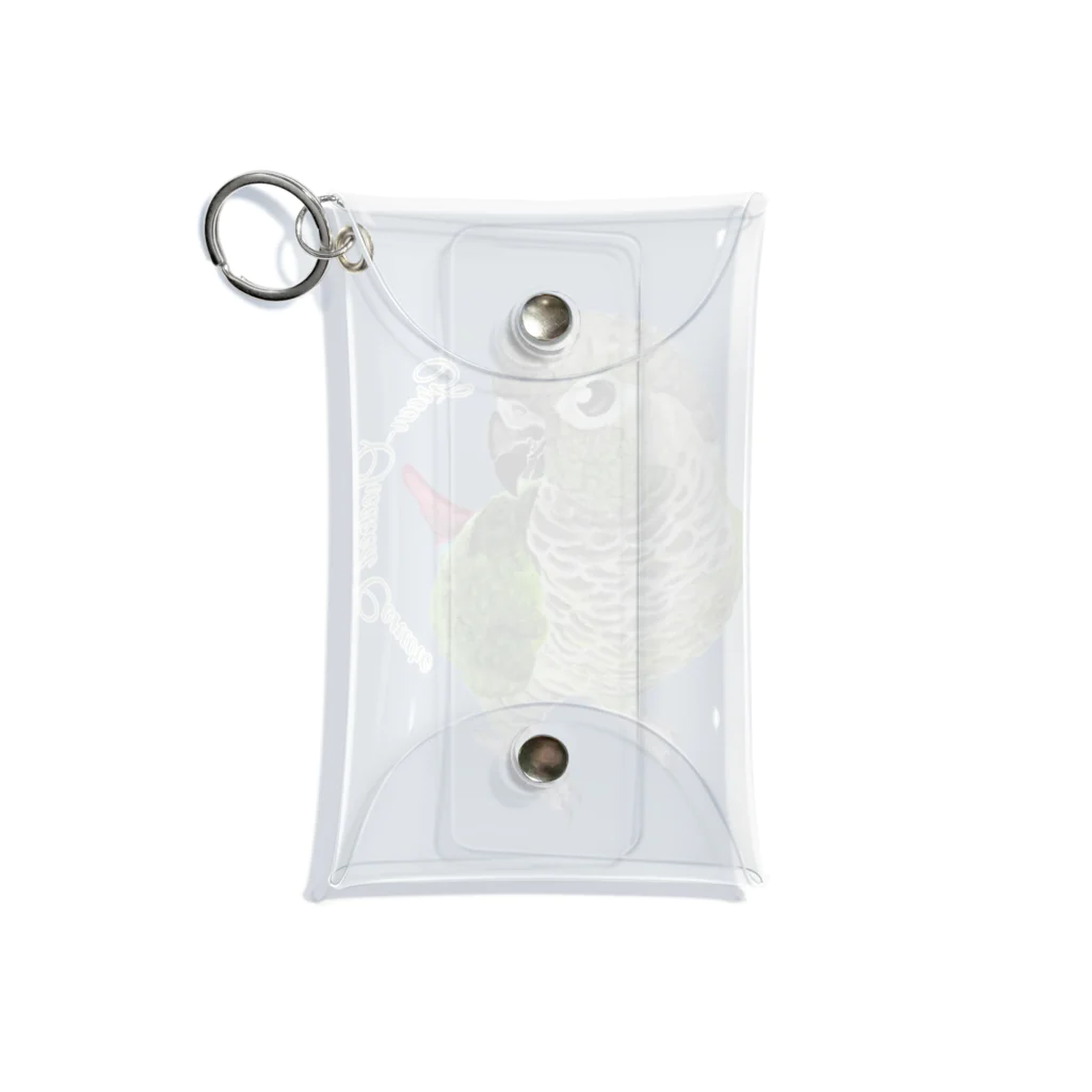 mariechan_koboの105 ウロコインコノーマル simple Mini Clear Multipurpose Case