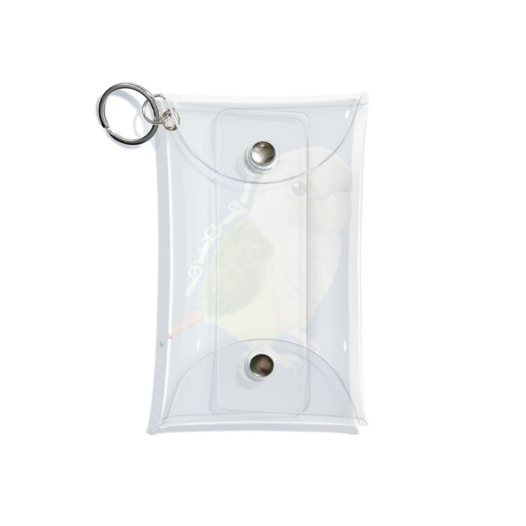 mariechan_koboの107 ウロコインコシナモン simple Mini Clear Multipurpose Case