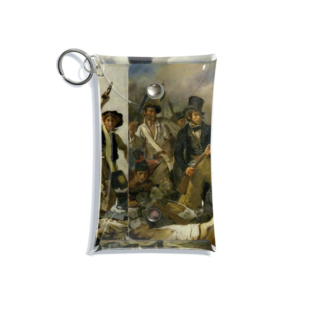 世界美術商店の民衆を導く自由の女神 / Liberty Leading the People Mini Clear Multipurpose Case