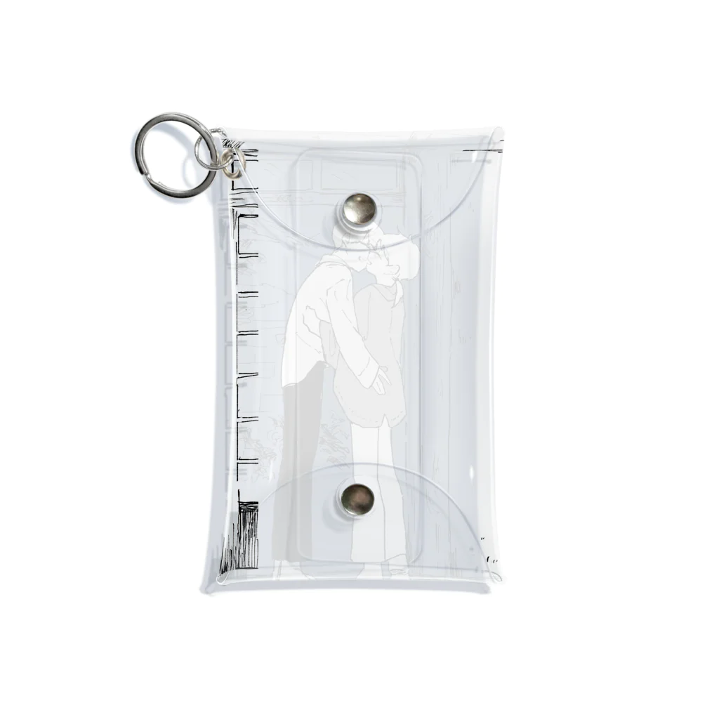 MilkxFilmのイチャイチャの絵 Mini Clear Multipurpose Case