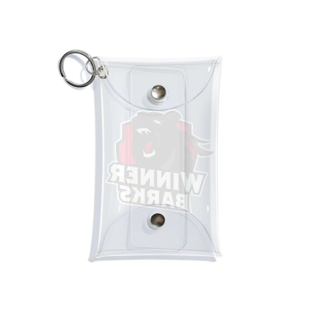 WinnerBarks Ent.のWinnerBarksチームロゴ Mini Clear Multipurpose Case