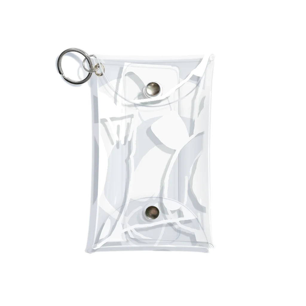 WanWanPandaの魚パンダ Mini Clear Multipurpose Case