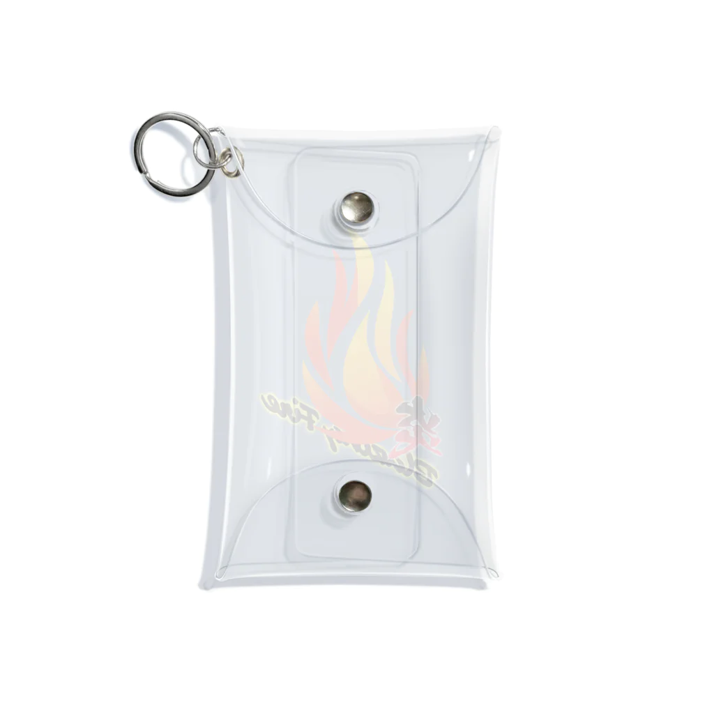 ArayashikI_Japanの炎-Blazing Fire-【小物系アイテム】 Mini Clear Multipurpose Case