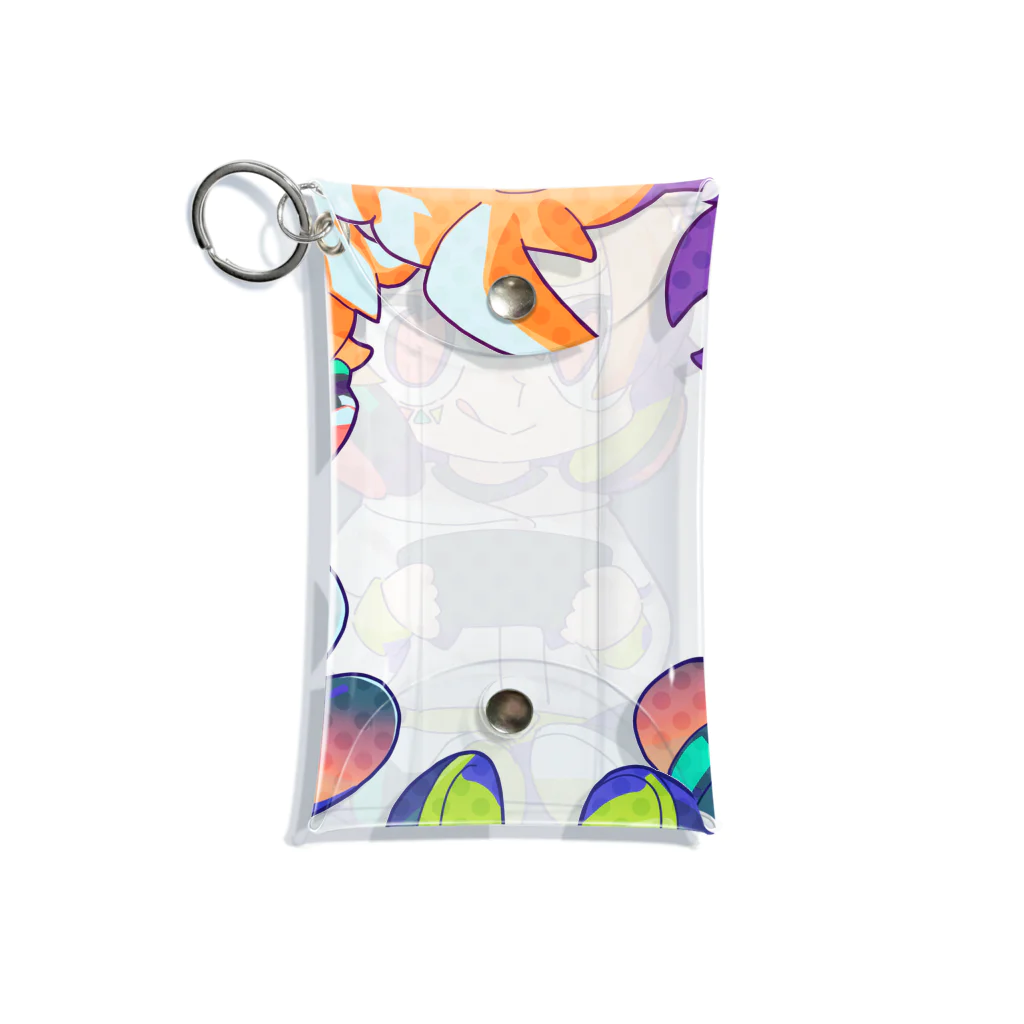 篝橙和🧡🍻の篝橙和 SDイラストグッズ Mini Clear Multipurpose Case