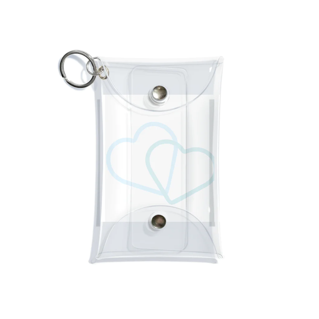 Blue Heartsのブルーハート Mini Clear Multipurpose Case