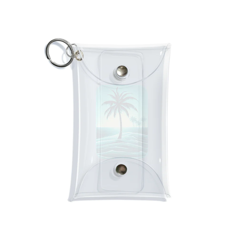 YSYSYSの水色の楽園 Mini Clear Multipurpose Case