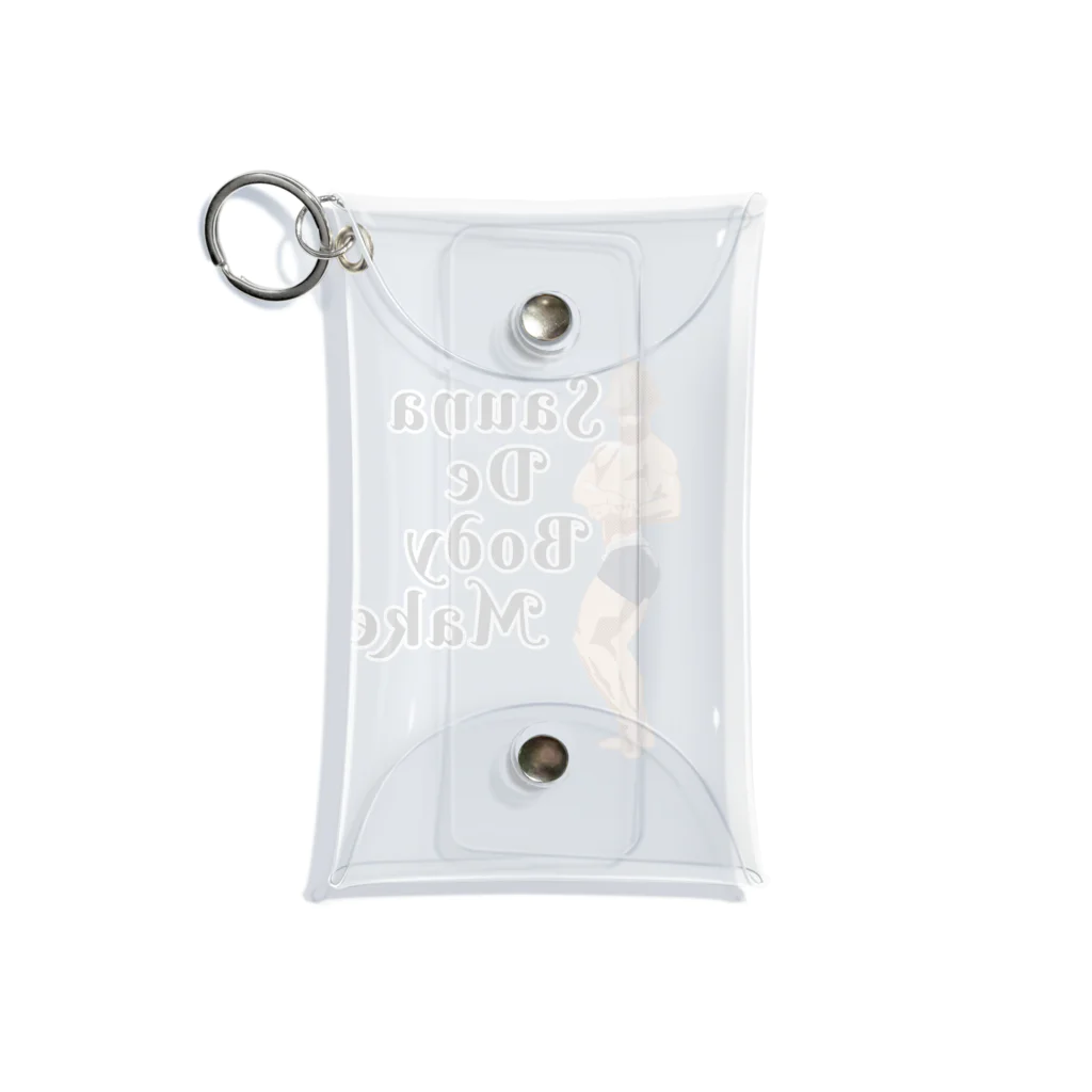 サウナの洋服屋さんのSauna De Body Make Mini Clear Multipurpose Case