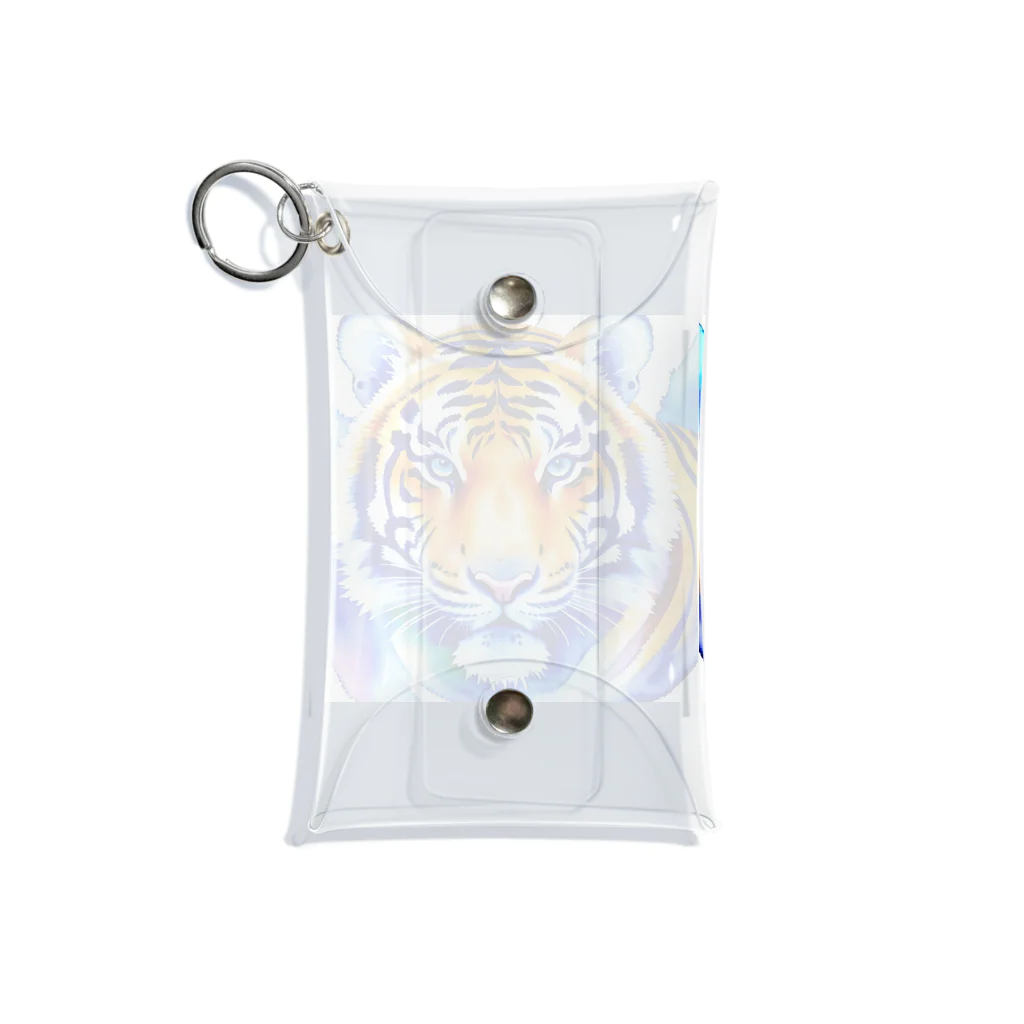 ZUKASAMAのワイルドな虎🐯 Mini Clear Multipurpose Case