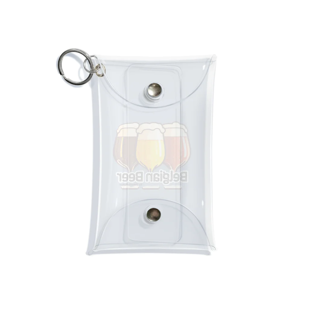 ベルギービールバー麦酒本舗公式グッズの3Belgian Beers Mini Clear Multipurpose Case