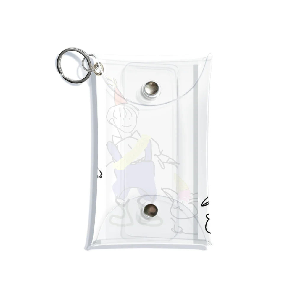 えぬショップのアイス べっちょん うさぎ Mini Clear Multipurpose Case