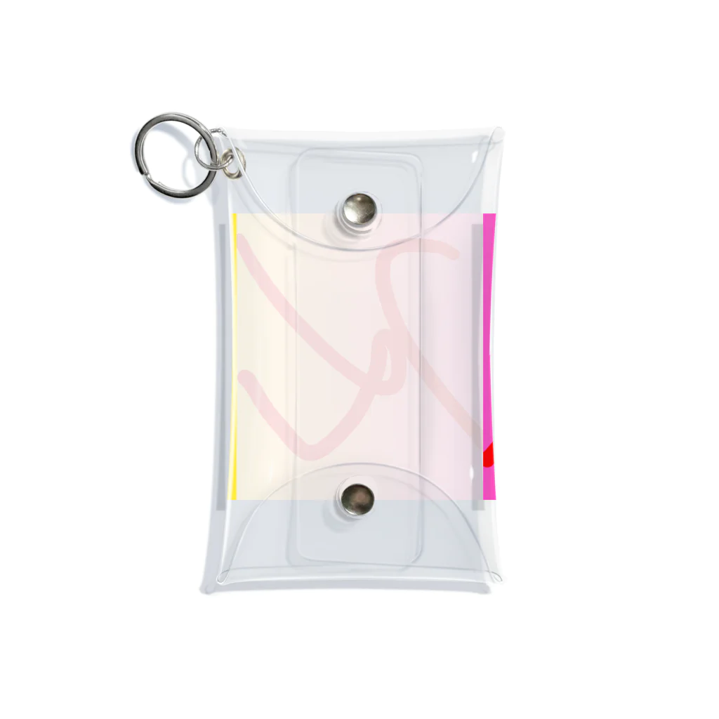 Maruchannのイニシャルk Mini Clear Multipurpose Case