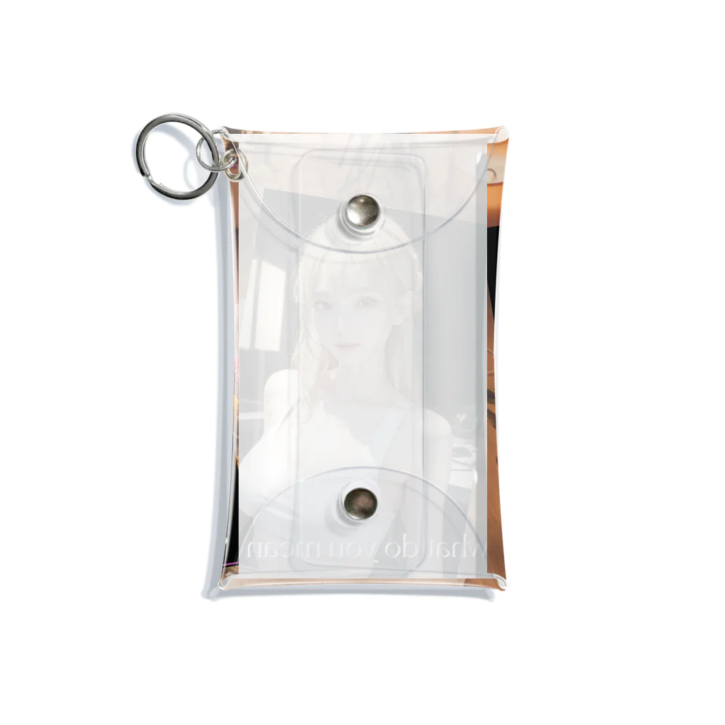 sounya sounyaの美女図鑑（What do you mean ?） Mini Clear Multipurpose Case