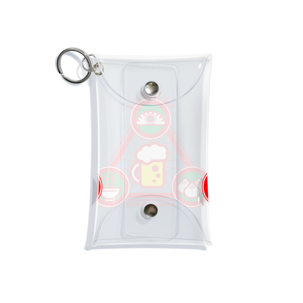 アルコールポップカルチャーのアルコールポップカルチャー〈酒屑飯店〉 Mini Clear Multipurpose Case