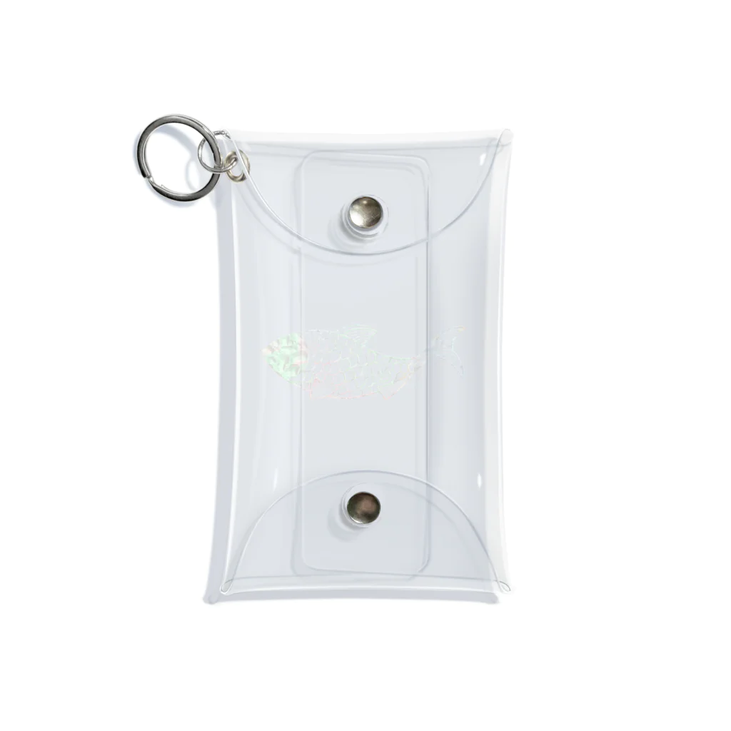 mumusの魚　water drop Mini Clear Multipurpose Case